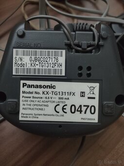 Panasonic bezdrôtové telefóny - 10