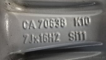 Hliníkové Disky 5x110 R16 ET40 Opel - 10