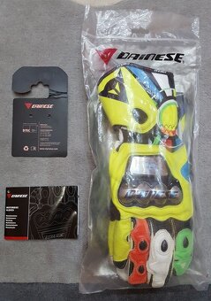 Predám moto rukavice kožené- - 10
