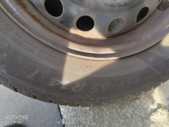 Zimná sada plechové disky Kia Rio / Hyundai Accent R14 - 10
