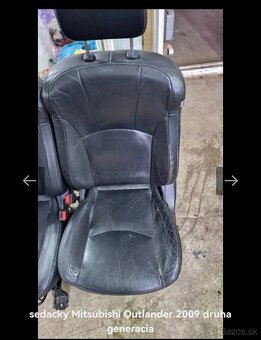 Sedacky Mitsubishi Outlander 2 generacia, 1 facelift 2009 - 10