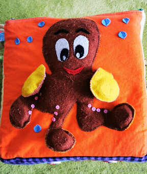 Predám textilnú kocku handmade - 10