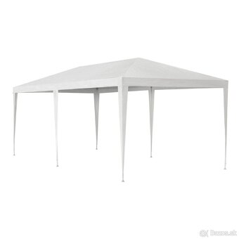 Párty stan 3 x 6 m modrý sivý biely červený - 10
