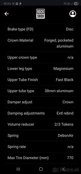 Vidlica Domain R 29' rockshock - 10