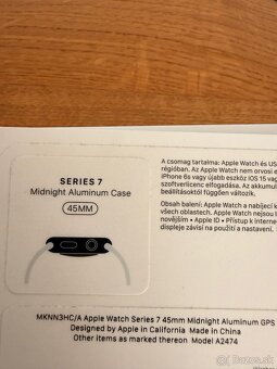 Apple Watch 7 Midnight - 10