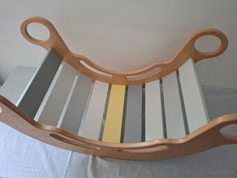Elis design- drevená montessori hojdačka - 10