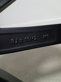 Alu disky R18 5x112 Et48 8J Borbet Audi Škoda Seat Vw - 10
