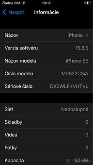 iPhone SE (2016) Space Gray 32GB - 10