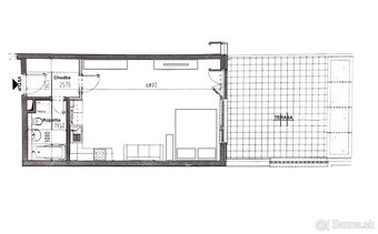 Na prenájom 1 izb. byt, Bratislava, Trnávka, Na križovatkách - 10