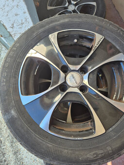 Letné pneumatiky Nokian 175/65 R14 + disky Abarth - 10