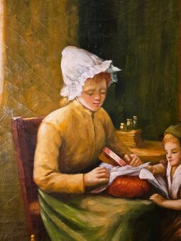 OBRAZ - Olejomaľba - Holandská škola - 10