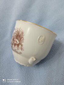 Stará porcelánová kávová súprava - 10