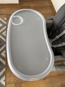 CHICCO Stolička jedálenská Polly Magic Relax - Graphite - 10