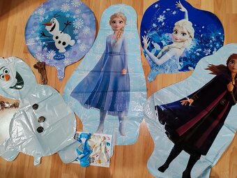 Nové veľké balóny Frozen- Anna/ Elza/ Olaf- AŽ 15/16/17/18ks - 10