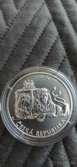 Český lev 2017 1oz Ag - 10