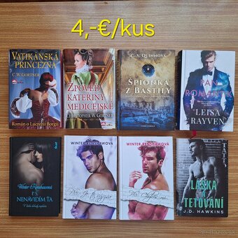 Romantické,Historické,Krimi,Mix - 10