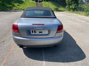 Predám Audi A4 cabriolet 2,0 TDi 103 kW manuál - 10