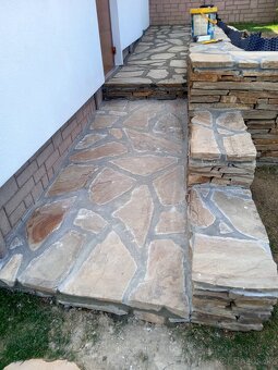 Štiepenie kameň pieskovec - 10