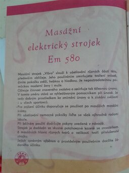 Predám retro masážny vibračný prístroj - 10