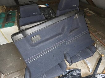 Golf 2 - Recaro modrý interiér - 10