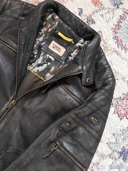 Pánska kožená bunda Camel Active - 10