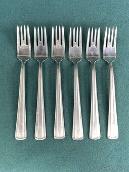 Art deco príbor Sandrik 6os. - 10