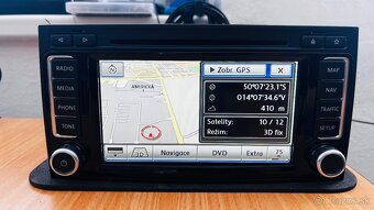 Rádio RNS 510 - Multivan / Touareg - RNS510 - DAB+ LED, SSD - 10