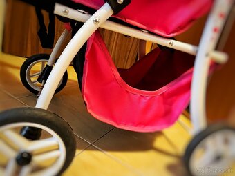 Kočík pre bábiky ADBOR Sisi - trojkombinácia - 10