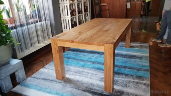 Jedálenský dubový stôl Cele Sk - 10