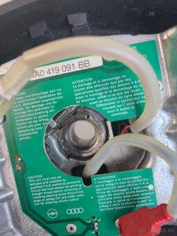 Kožený volant audi s-line a6 c4 , a4 b5 - 10