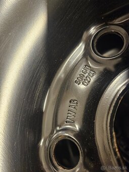 Originálne plechové disky VW - 5x112 r16 - 10