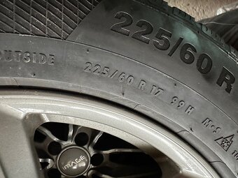 17 zimne kolesa Jeep Compass 225/60 5x110 - 10