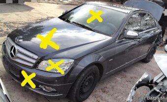 Mercedes Benz C200 CDI 2.2 CDI 2008 predám MOTOR 646.811 AUT - 10