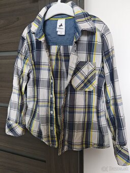 Chlapčenské košele veľkosti 104-122 - 10