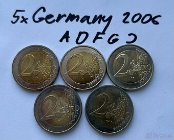 Euromince pamätné 2€ Unc,coincard Nemecko,Belgicko,Fínsko... - 10