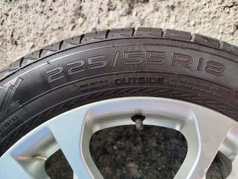 Letná sada 225/55 R18, 5x114,3 - 10
