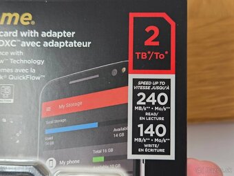 2x paměťová karta SanDisk microSDXC 2TB Extreme s fakturou - 10