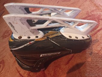 Brankárske korčule Bauer Supreme 1s, BEZ NOŽů a TKANIČEK - 10