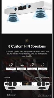 Xiaomi Punos 350w profesionálny reproduktor +2 x mikrofón - 10