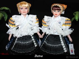 Predám nové slovenské krojované bábiky č. 4 - 10