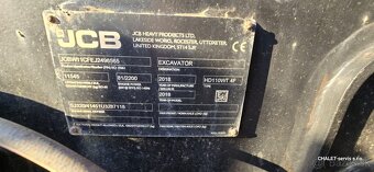 Kolový bagr JCB Hydradig 110W, r.v. 2018, 4616 motohodin - 10