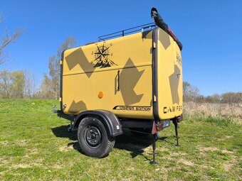 Mini karavan - privesny vozik - 10