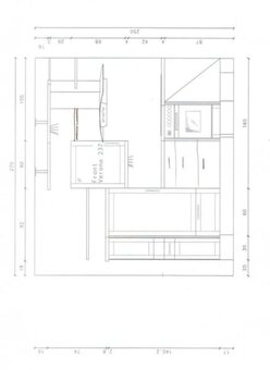 Buková moderní linka s vestavěnými spotřebiči,5897 - 10