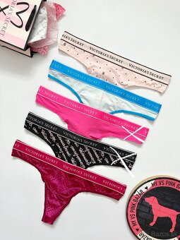 Victoria’s Secret Pink tanga nohavičky L - 10