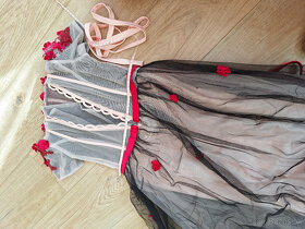 Nove plesove saty S-M vhodne aj na maskarny bal - 10