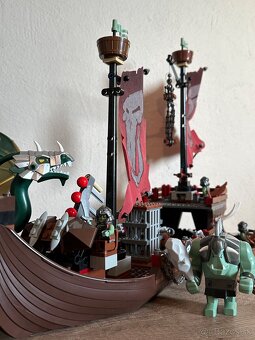 Lego Castle 7048 Troll Warship s navodom - 10