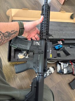 Airsoft AR15 MK18 Alpha + Glock 17 - 10