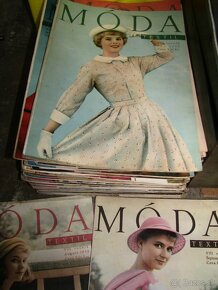 STARÉ MODNÉ ČASOPISY, naša moda, milena,dum mody,žena a moda - 10