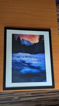 Fotoobraz; Kriváň vo farbe ľadu a ohňa - 10