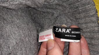 Zimné čiapky, šály, rukavice (set), zn.ZARA,BRENDON,F&F,OVS - 10